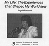 My Life: The Experiences That Shaped My Worldview (Audio CD)